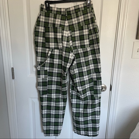 The Ragged Priest plaid check cargo pants - Picture 3 of 5